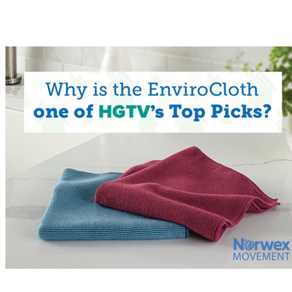 COPY - HGTV Top Picks the Norwex Enviro Cloth w/BacLock Technology. Select your…